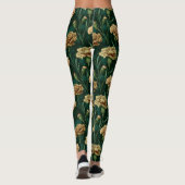 Carnation  Flower Athletic Carnation Fantasy Best  Leggings (Rückseite)