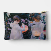 Carnation Lily Lily Rose John Singer Sargent Art Zubehörtasche (Rückseite)