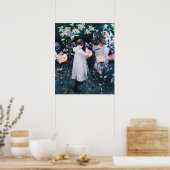 Carnation, Lily, Lily, Rose, Sargent Poster (Küche)