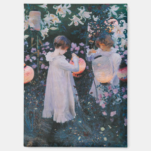 Carnation Lily Lily Rose von John Singer Sargent Magnet