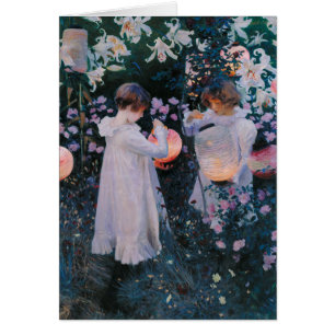 Carnation Lily Rose John Singer Sargent Art