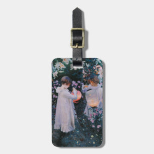 Carnation Lily Rose John Singer Sargent Art Gepäckanhänger