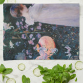 Carnation Lily Rose John Singer Sargent Art Handtuch (Gefaltet)