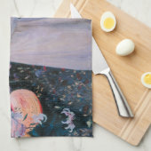 Carnation Lily Rose John Singer Sargent Art Handtuch (Viertel Falte)