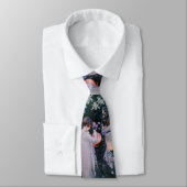 Carnation Lily Rose John Singer Sargent Art Krawatte (Gebunden)