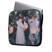 Carnation Lily Rose John Singer Sargent Art Laptopschutzhülle (Vorderseite Links)