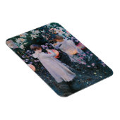 Carnation Lily Rose John Singer Sargent Art Magnet (Rechte Seite)