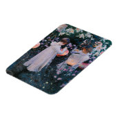 Carnation Lily Rose John Singer Sargent Art Magnet (Linke Seite)