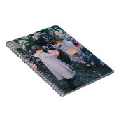 Carnation Lily Rose John Singer Sargent Art Notizblock (Rechte Seite)