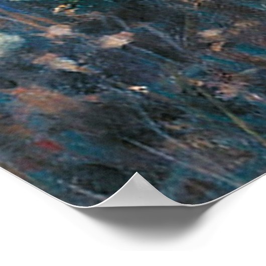 Carnation Lily Rose John Singer Sargent Art Poster (Ecke)