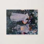 Carnation Lily Rose John Singer Sargent Art Puzzle (Horizontal)