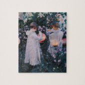 Carnation Lily Rose John Singer Sargent Art Puzzle (Vertikal)