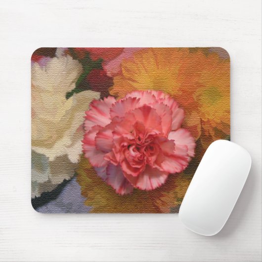Carnation Mousepad (Mit Mouse)