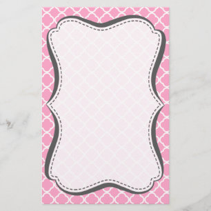 Carnation Pink Quarto Briefpapier
