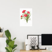 Carnation 'Queen' Poster (Heimbüro)