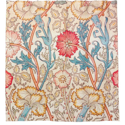 Carnation, William Morris Duschvorhang (Vorderseite)