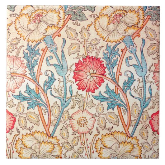 Carnation, William Morris Fliese (Vorderseite)