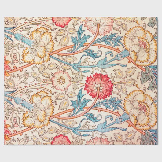 Carnation, William Morris Geschenkpapier (Flach)