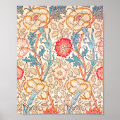 Carnation, William Morris Poster (Vorne)