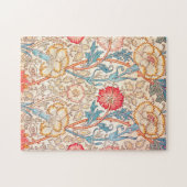 Carnation, William Morris Puzzle (Horizontal)