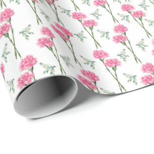 Carnation Wrapping Paper Geschenkpapier