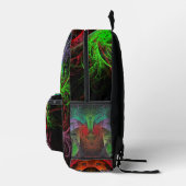 Carnaval Abstrakt Art Bedruckter Rucksack (Rechts)