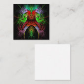 Carnaval Abstrakt Art Begleitkarte (Vorne/Hinten)