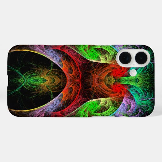 Carnaval Abstrakt Art Case-Mate iPhone Hülle (Rückseite (Horizontal))