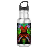 Carnaval Abstrakt Art Flasche Trinkflasche (Vorderseite)