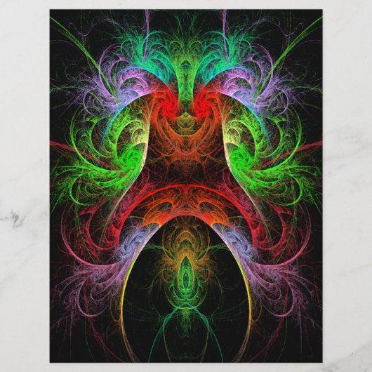 Carnaval Abstrakt Art Flyer (Vorne)