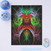 Carnaval Abstrakt Art Flyer (Einzeln)