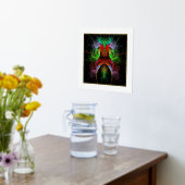 Carnaval Abstrakt Art Foliendrucke (Ablage(Küche))