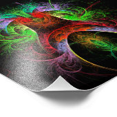 Carnaval Abstrakt Art Foto Print (Ecke)