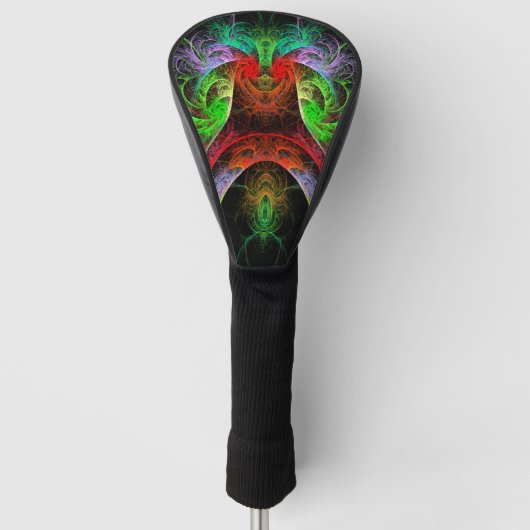 Carnaval Abstrakt Art Golf Headcover (Vorderseite)