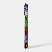 Carnaval Abstrakt Art iPhone 15 Hülle (Linke Seite)