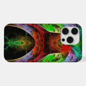Carnaval Abstrakt Art iPhone Hülle (Rückseite (Horizontal))
