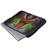 Carnaval Abstrakt Art Laptop Schläfchen Laptopschutzhülle (Vorne Knopf)