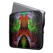 Carnaval Abstrakt Art Laptop Schläfchen Laptopschutzhülle (Vorderseite Links)