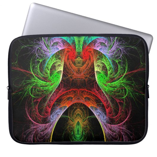 Carnaval Abstrakt Art Laptop Schläfchen Laptopschutzhülle (Vorderseite)