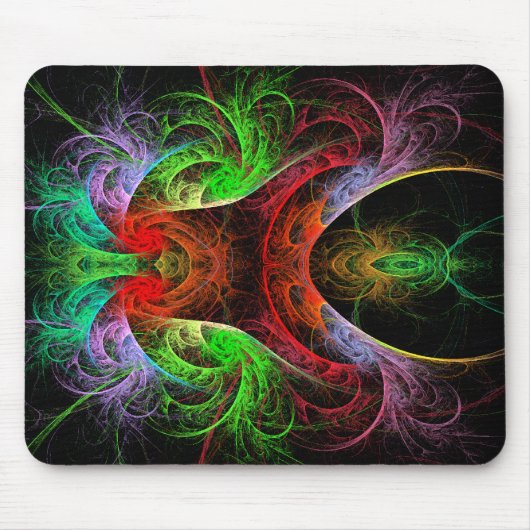 Carnaval Abstrakt Art Mousepad (Vorne)