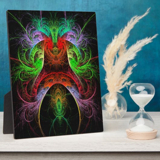 Carnaval Abstrakt Art Plaza Fotoplatte (Seite)