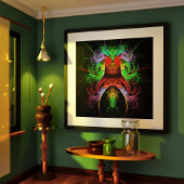 Carnaval Abstrakt Art Poster