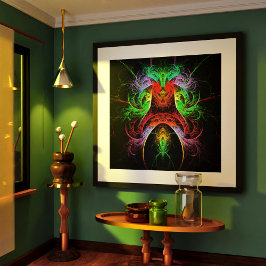 Carnaval Abstrakt Art Poster