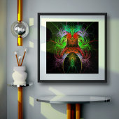 Carnaval Abstrakt Art Poster