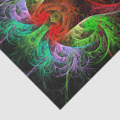 Carnaval Abstrakt Art Seidenpapier (Ausschnitt)