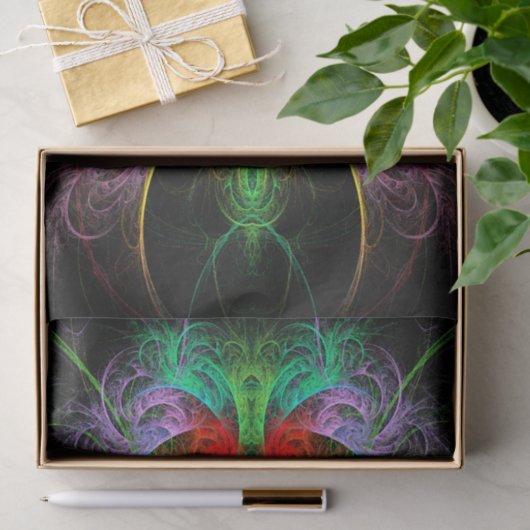 Carnaval Abstrakt Art Seidenpapier (Geschenk)