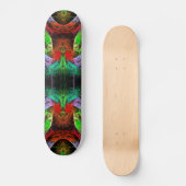 Carnaval Abstrakt Art Skateboard (Vorderseite)