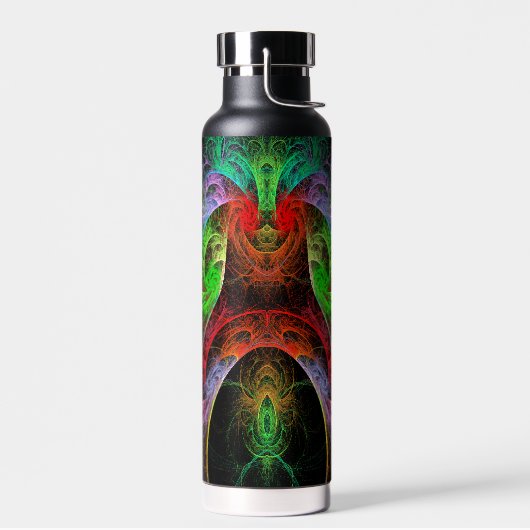 Carnaval Abstrakt Art Trinkflasche (Links)