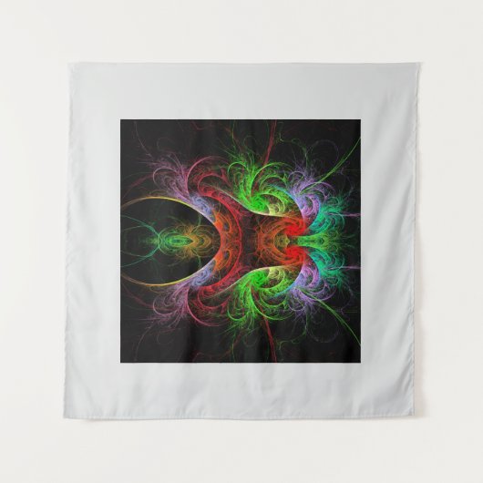 Carnaval Abstrakt Art Wandteppich (Vorderseite (Horizontal))