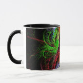 Carnaval Abstrakt Coffee Tasse (Links)